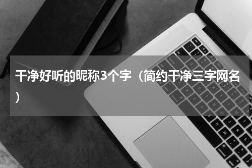 干净好听的昵称3个字（简约干净三字网名）
