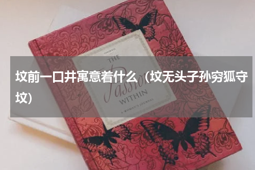 坟前一口井寓意着什么（坟无头子孙穷狐守坟）